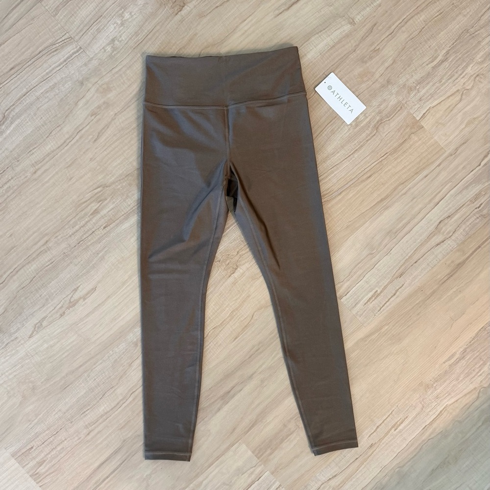 Athleta Golden Brown High-Waist Leggings